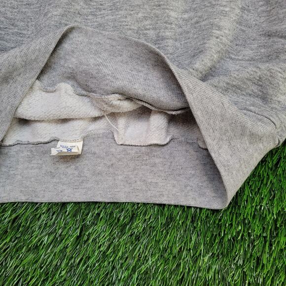 VTG VA Tech USA Made Cut Off Sleeveless Sweatshirt Boxy Cropped Fit M (Tagged L) - Picture 4 of 6